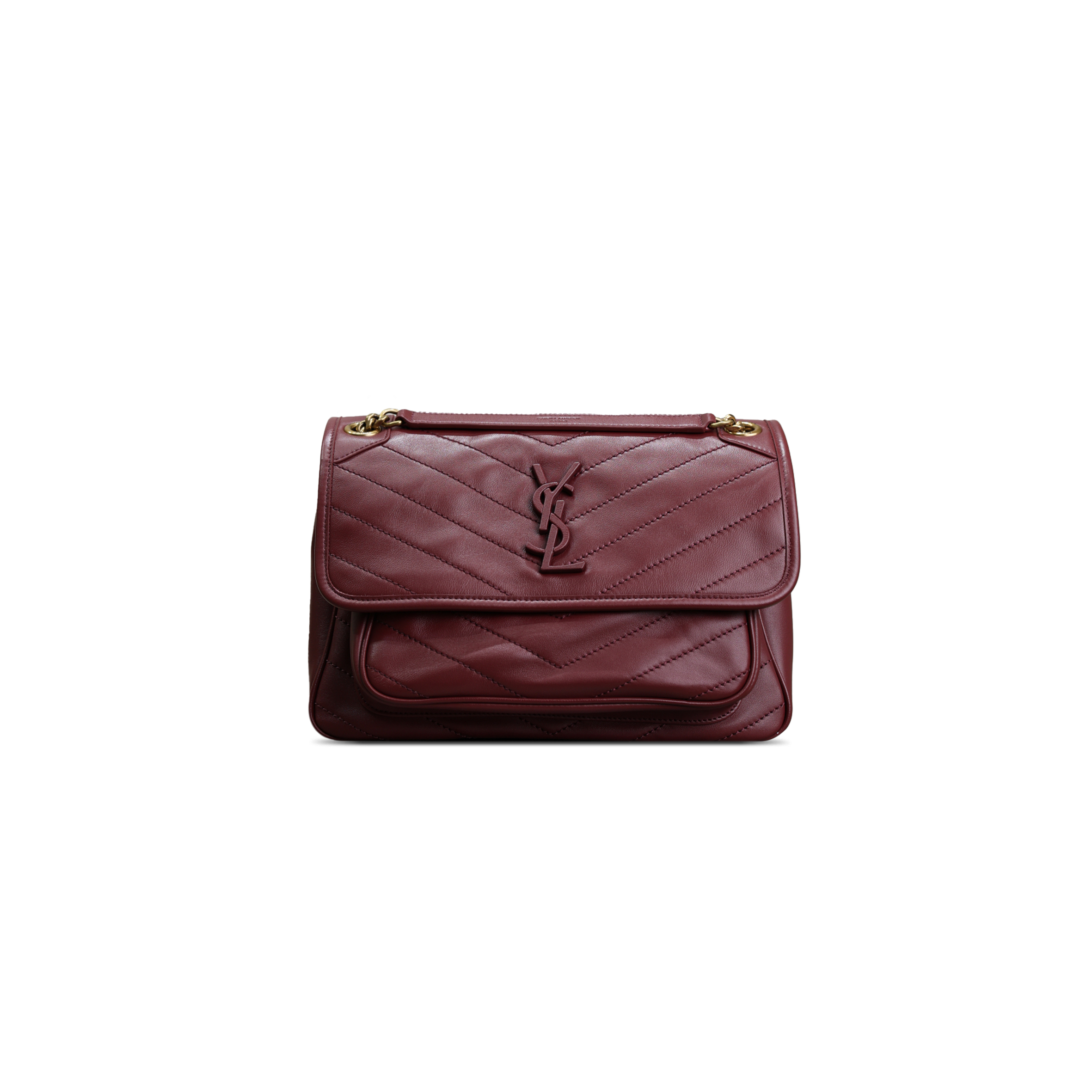 Y*L niki baby chain bag in lambskin 498894 (21*16*7.5cm)